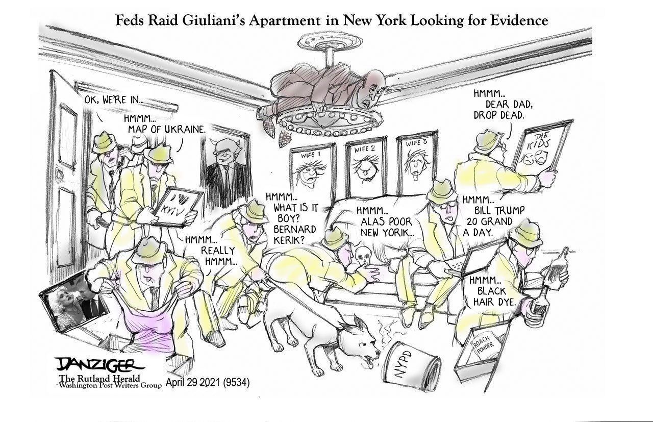 Jeff Danziger cartoon
